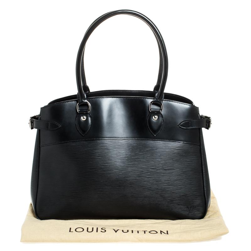 Louis Vuitton Black Epi Leather Passy GM Bag 5