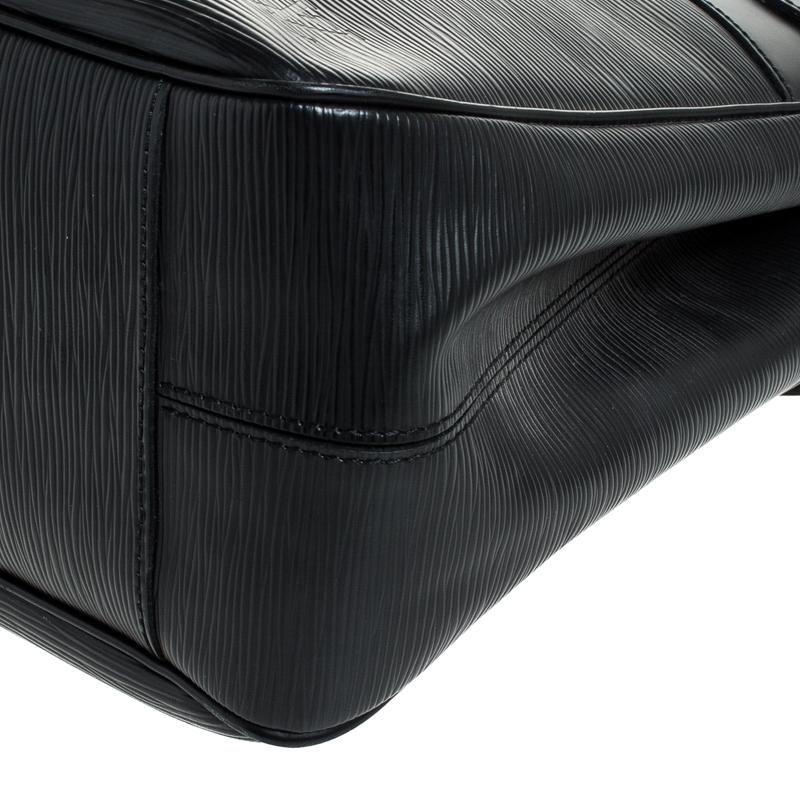 Louis Vuitton Black Epi Leather Passy GM Bag 2