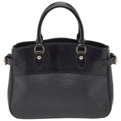 Louis Vuitton Black Epi Leather Passy PM Bag