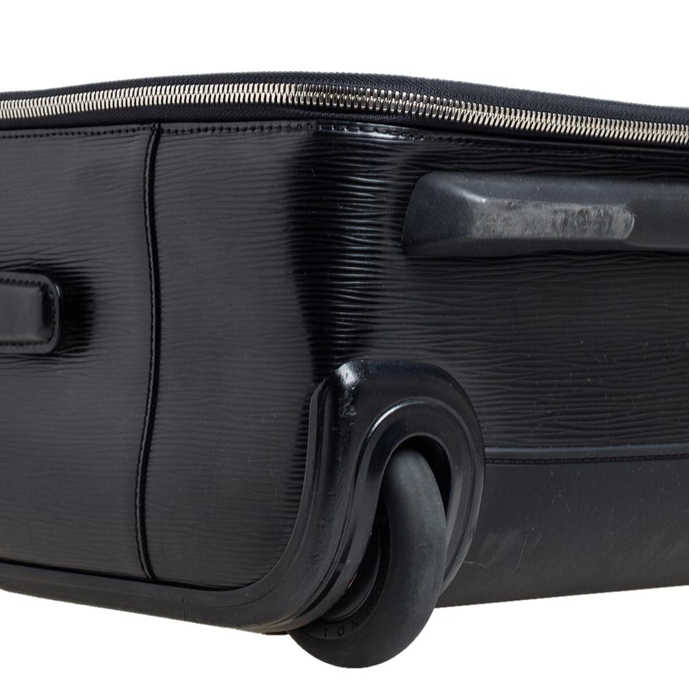 Louis Vuitton Black Epi Leather Pegase 50 Luggage 5