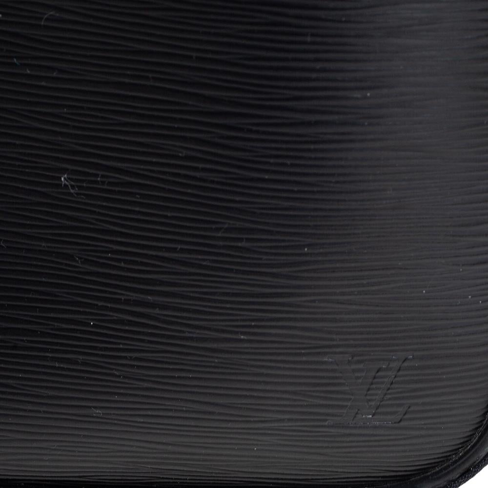 Louis Vuitton Black Epi Leather Pegase 50 Luggage 7