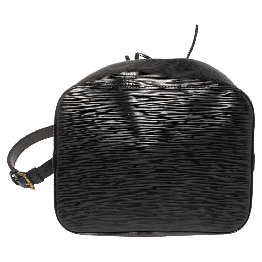 Louis Vuitton Black Epi Leather Petit Noe Bag 1