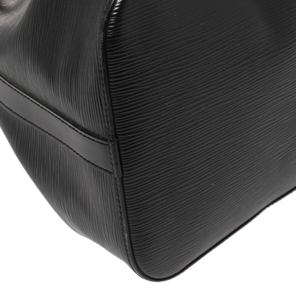 Louis Vuitton Black Epi Leather Petit Noe Bag 3