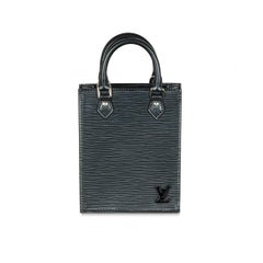 Louis Vuitton Black Epi Leather Petite Sac Plat Bag M69441