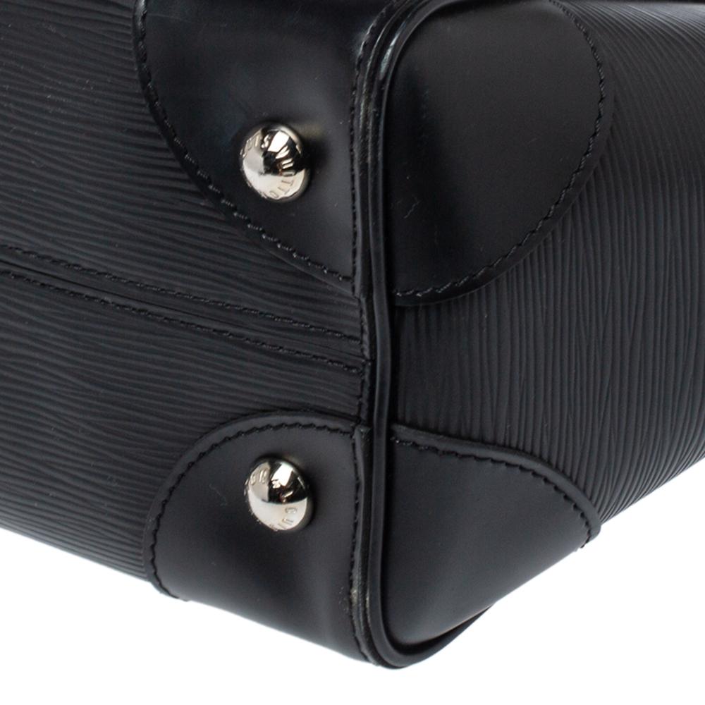 Louis Vuitton Black Epi Leather Phenix PM Bag 1