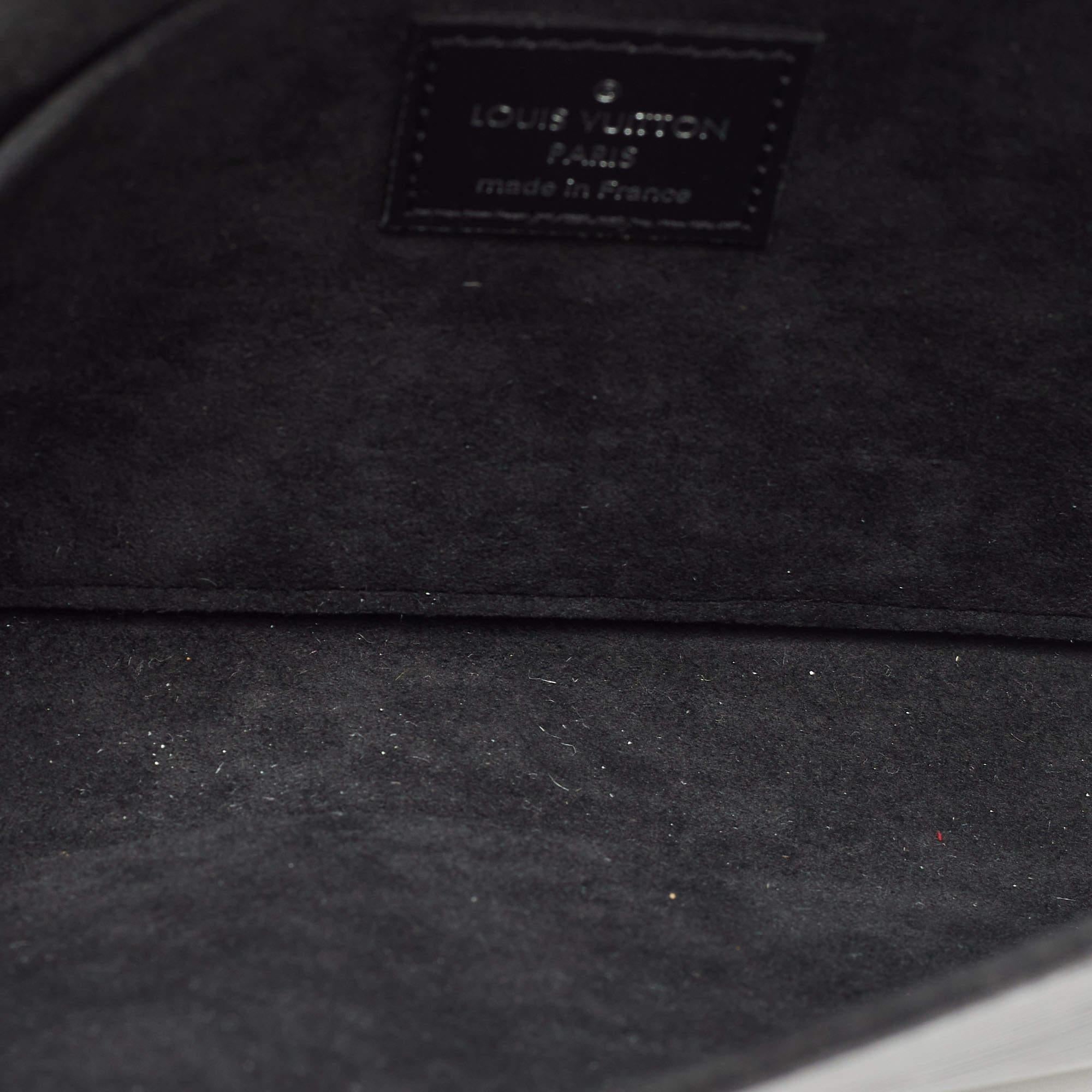 Louis Vuitton Black Epi Leather Pochette Felicie Bag 6