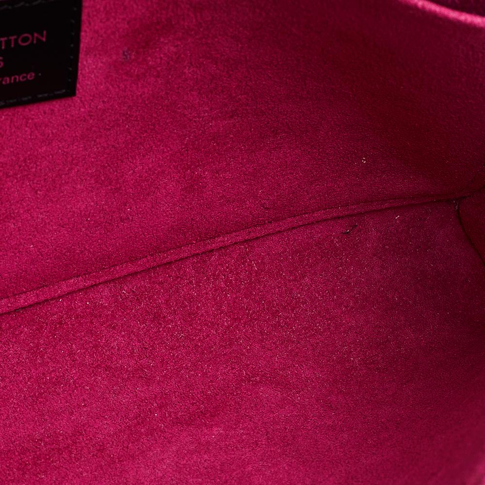 Louis Vuitton Black Epi Leather Pochette Felicie Bag 4