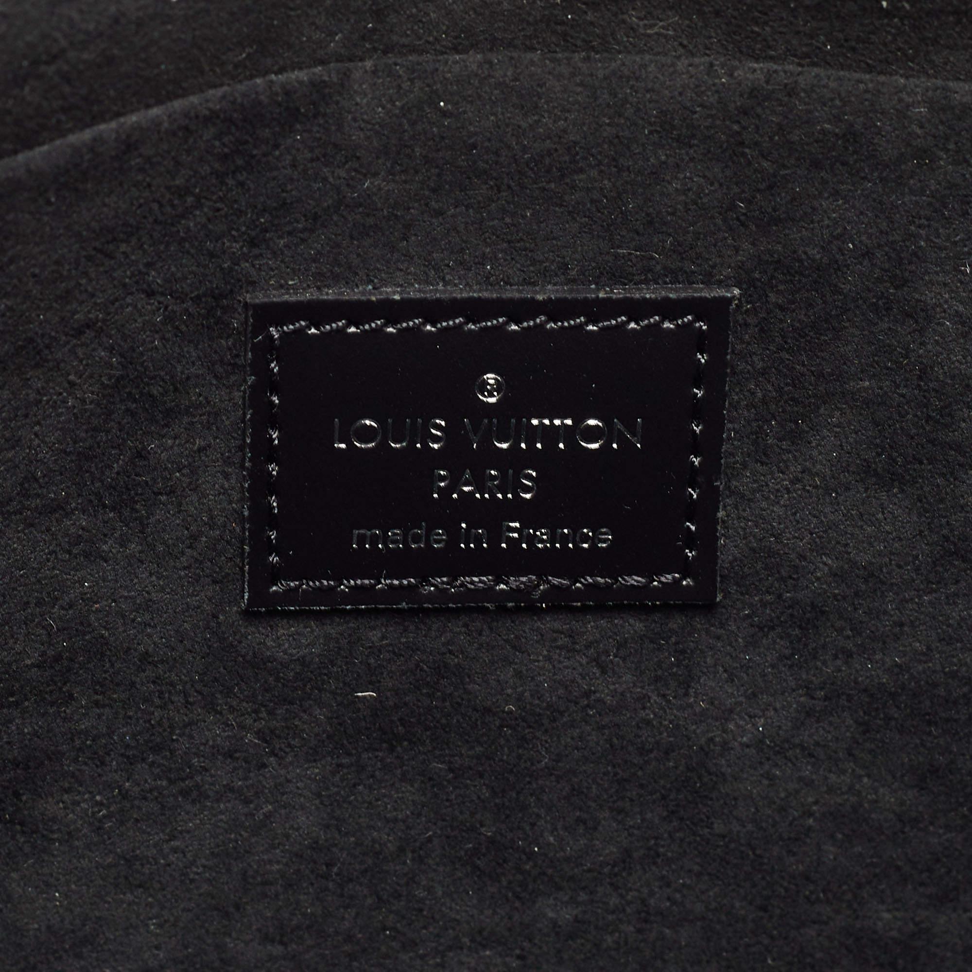 Louis Vuitton Black Epi Leather Pochette Felicie Bag 5