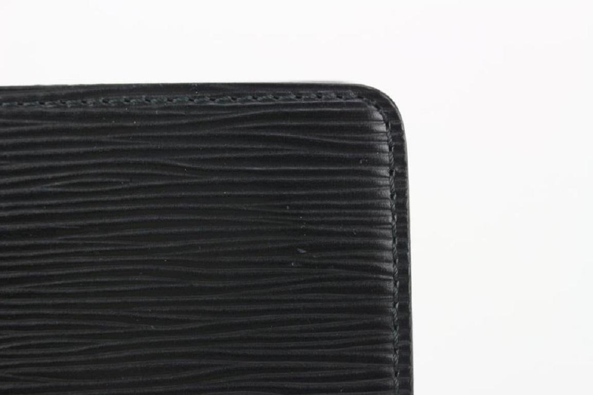 Louis Vuitton Black Epi Leather Pochette Homme Clutch Bag 52lvs723 For Sale 1