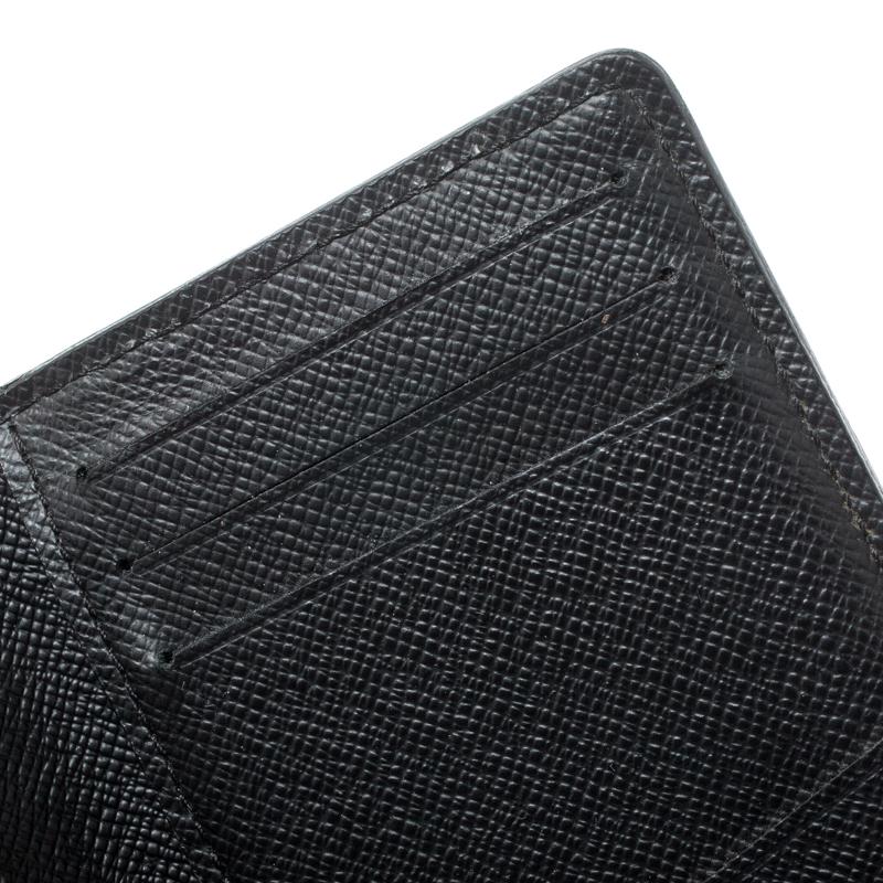 Women's Louis Vuitton Black Epi Leather Pocket Organizer
