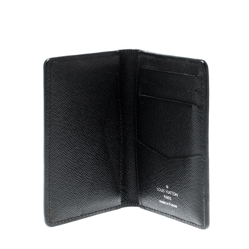 Louis Vuitton Black Epi Leather Pocket Organizer 2