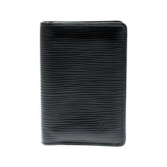 Louis Vuitton Black Epi Leather Pocket Organizer