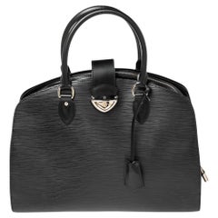 Louis Vuitton Pont Neuf Epi Ledertasche in Schwarz