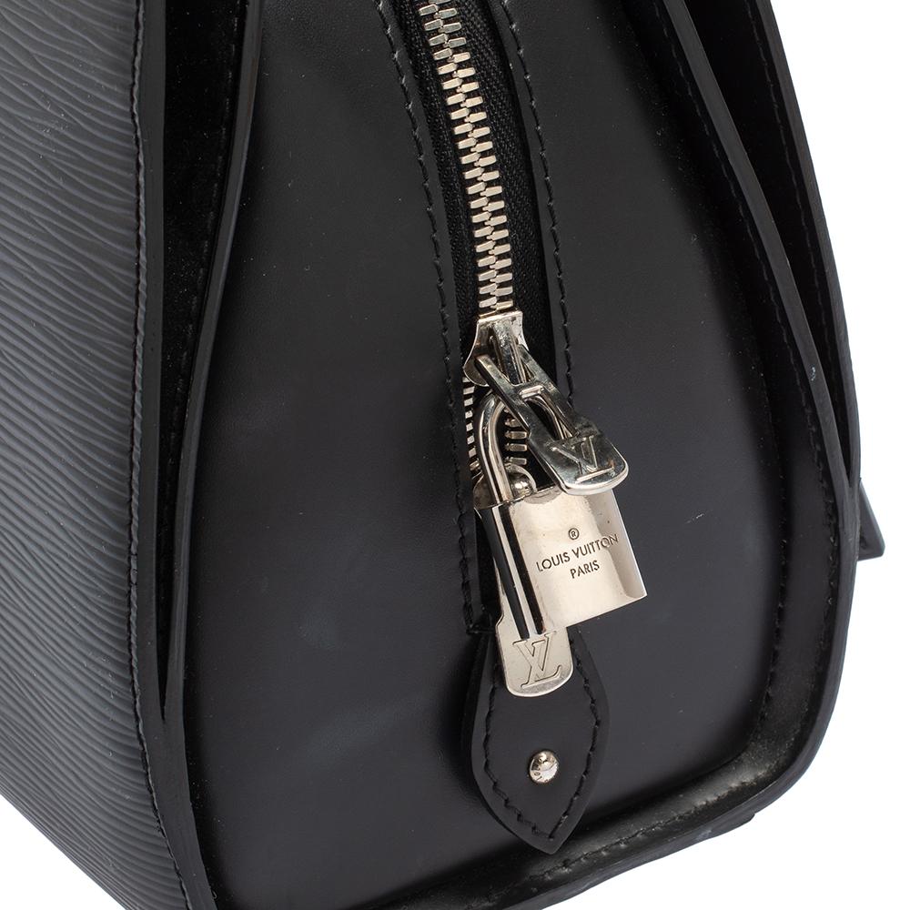 Louis Vuitton Black Epi Leather Pont Neuf PM Bag 6