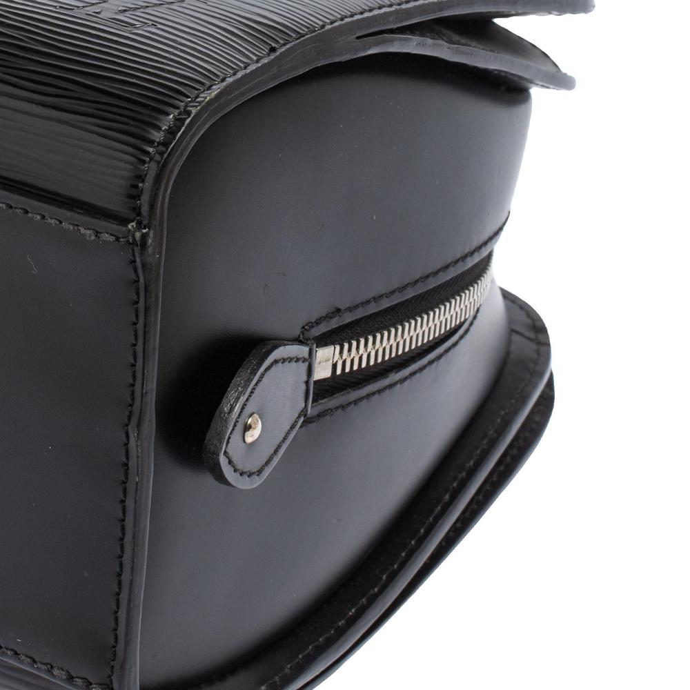 Louis Vuitton Black Epi Leather Pont Neuf PM Bag 8
