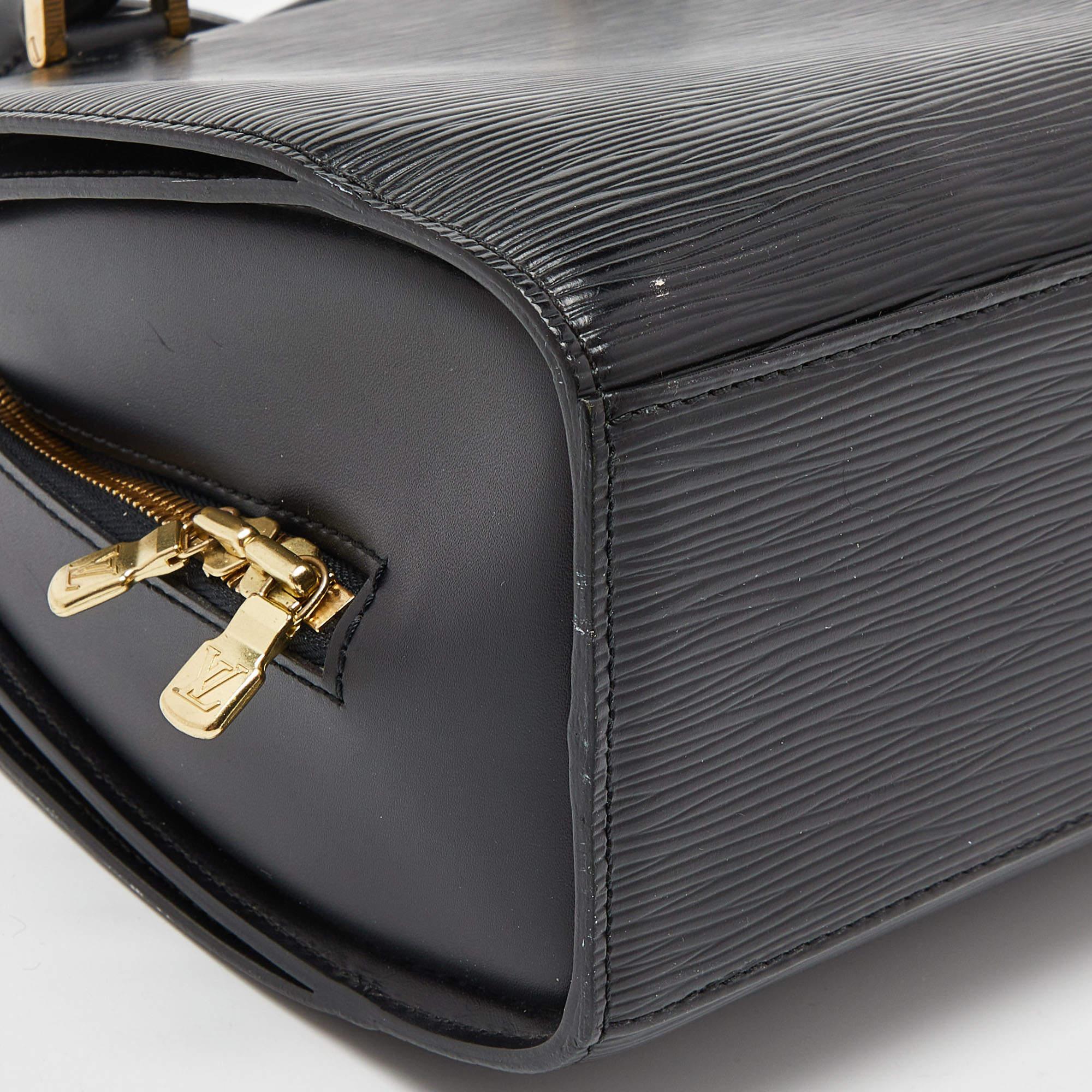 Louis Vuitton Black Epi Leather Pont Neuf PM Bag 2