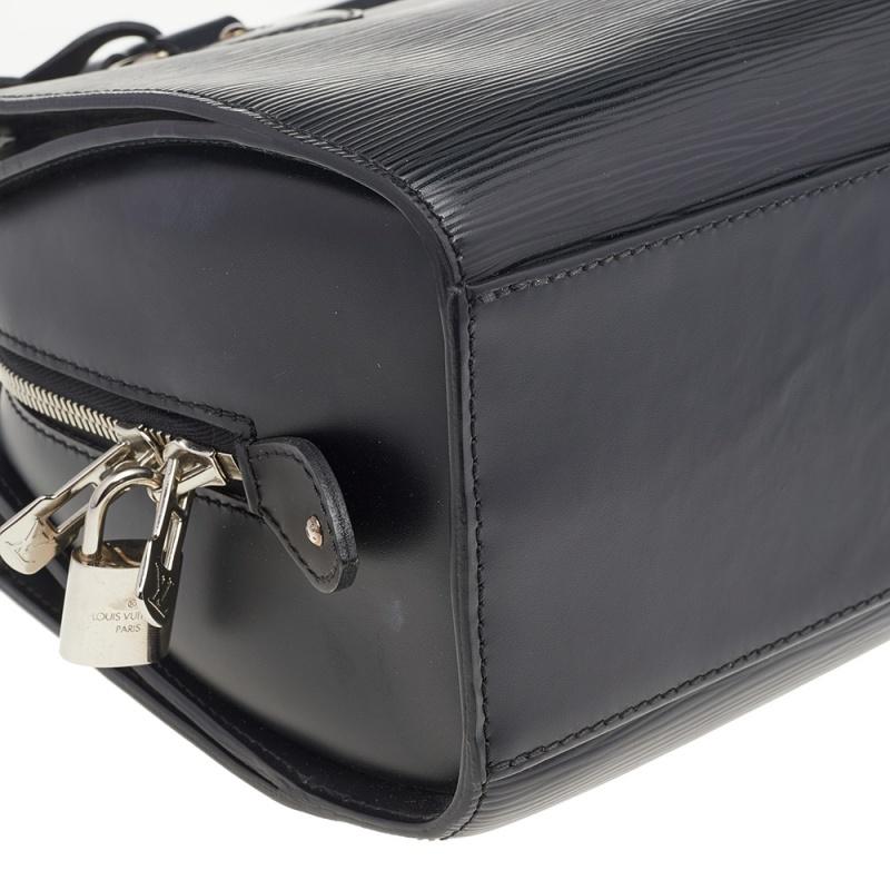 Louis Vuitton Black Epi Leather Pont Neuf PM Bag 4