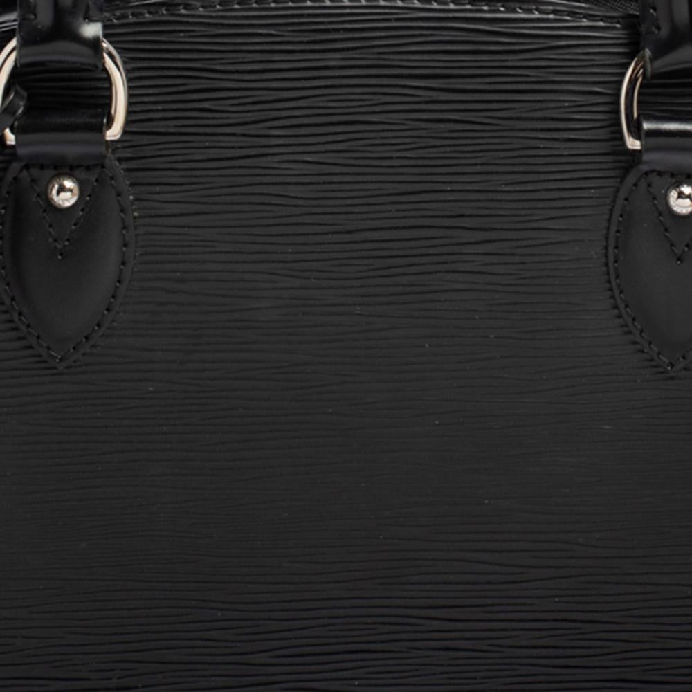 Louis Vuitton Black Epi Leather Pont Neuf PM Bag 5