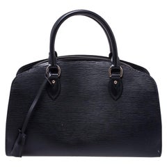 Louis Vuitton Pont Neuf PM Tasche aus schwarzem Epi-Leder