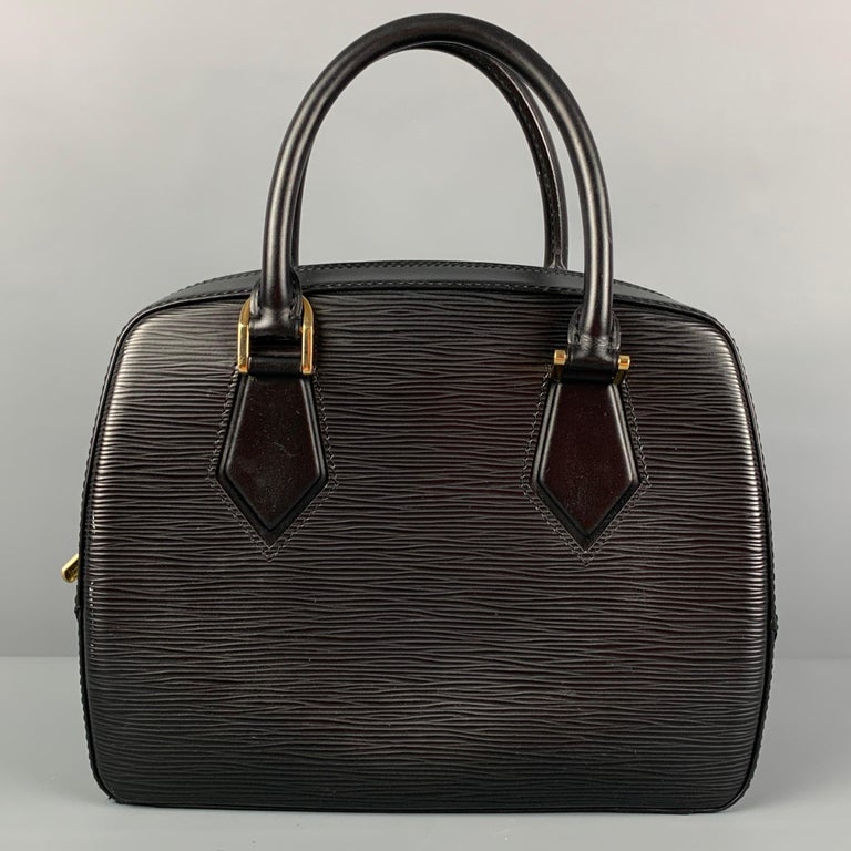 LOUIS VUITTON Black Epi Leather Pont Neuf PM Handbag For Sale at 1stDibs