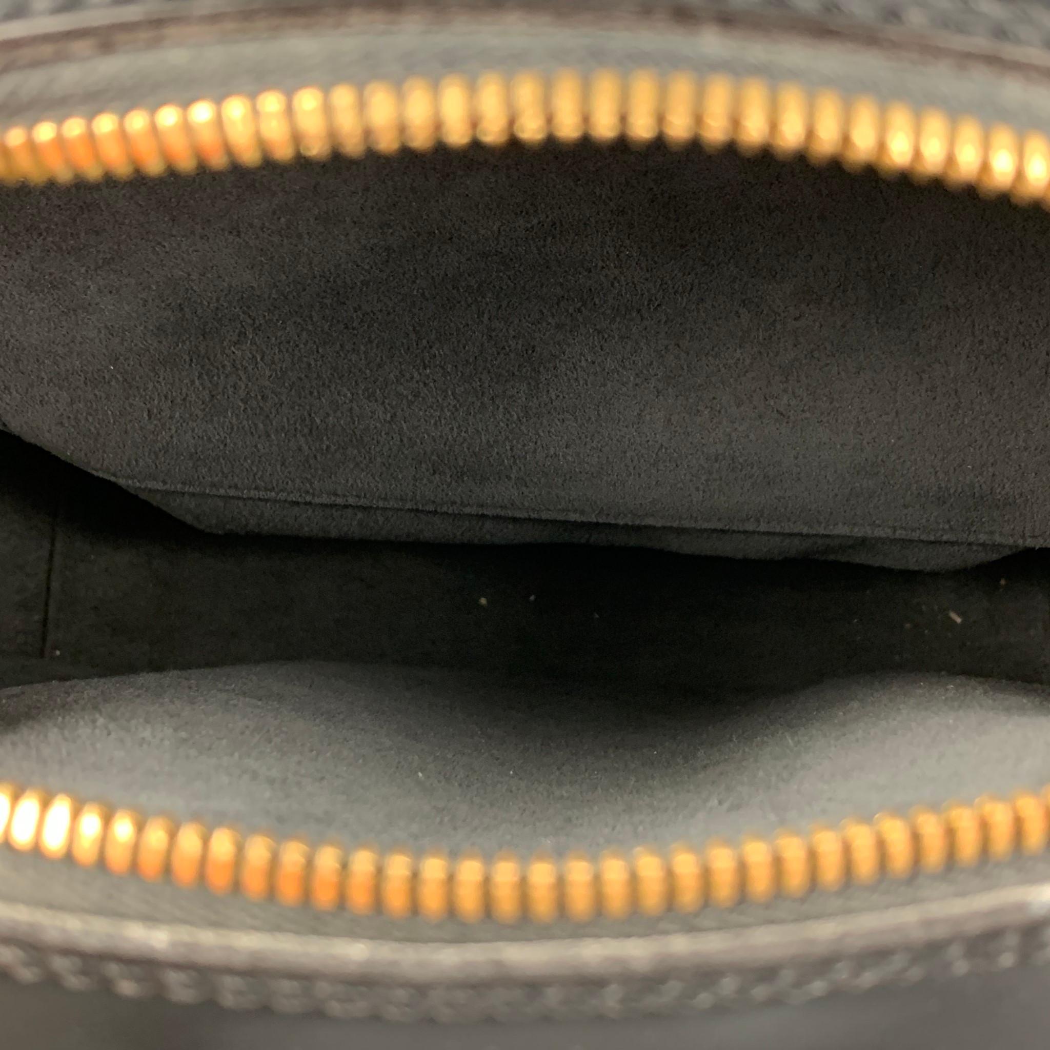 LOUIS VUITTON Black Epi Leather Pont Neuf PM Handbag 2