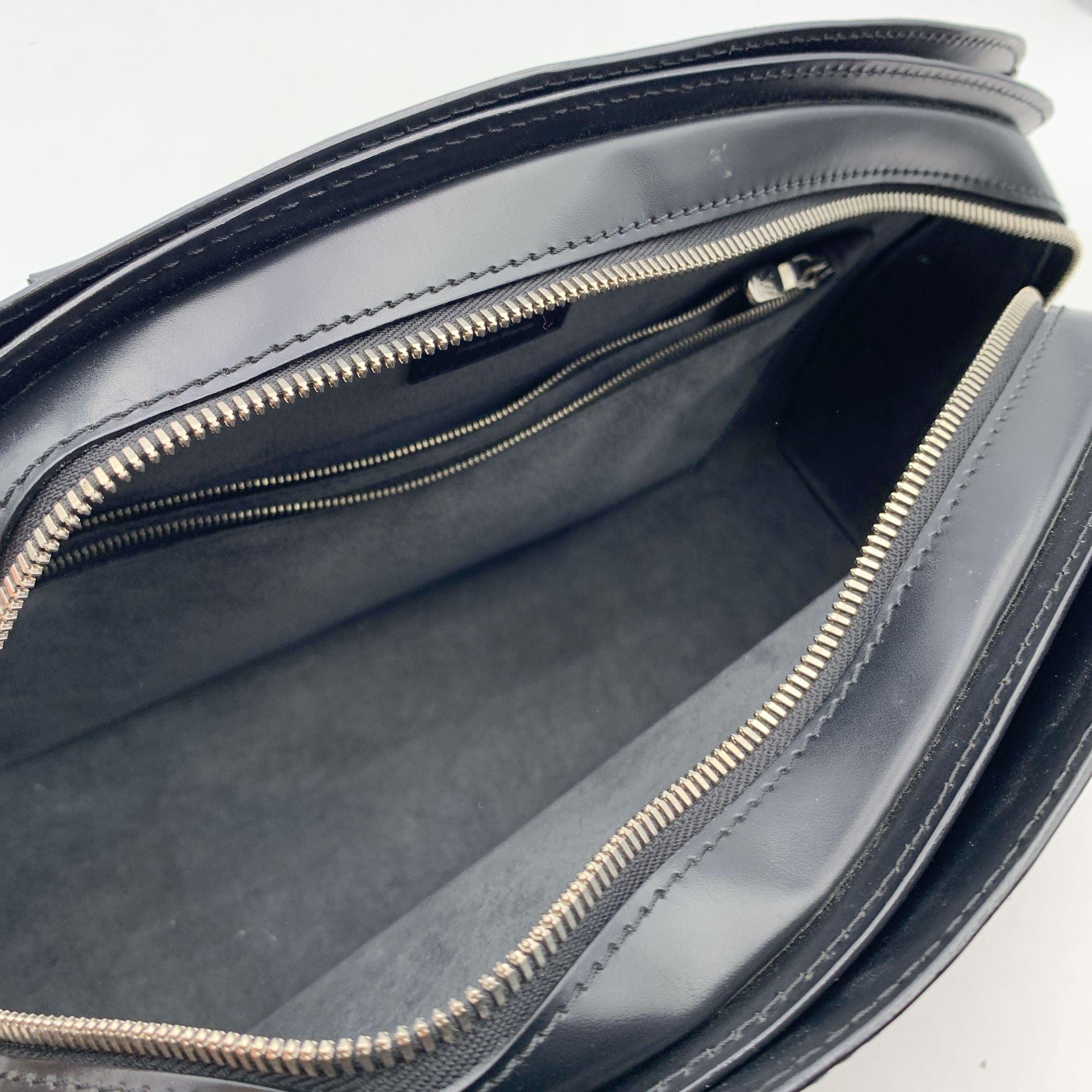 Louis Vuitton Black Epi Leather Pont Neuf PM Satchel Bag 2