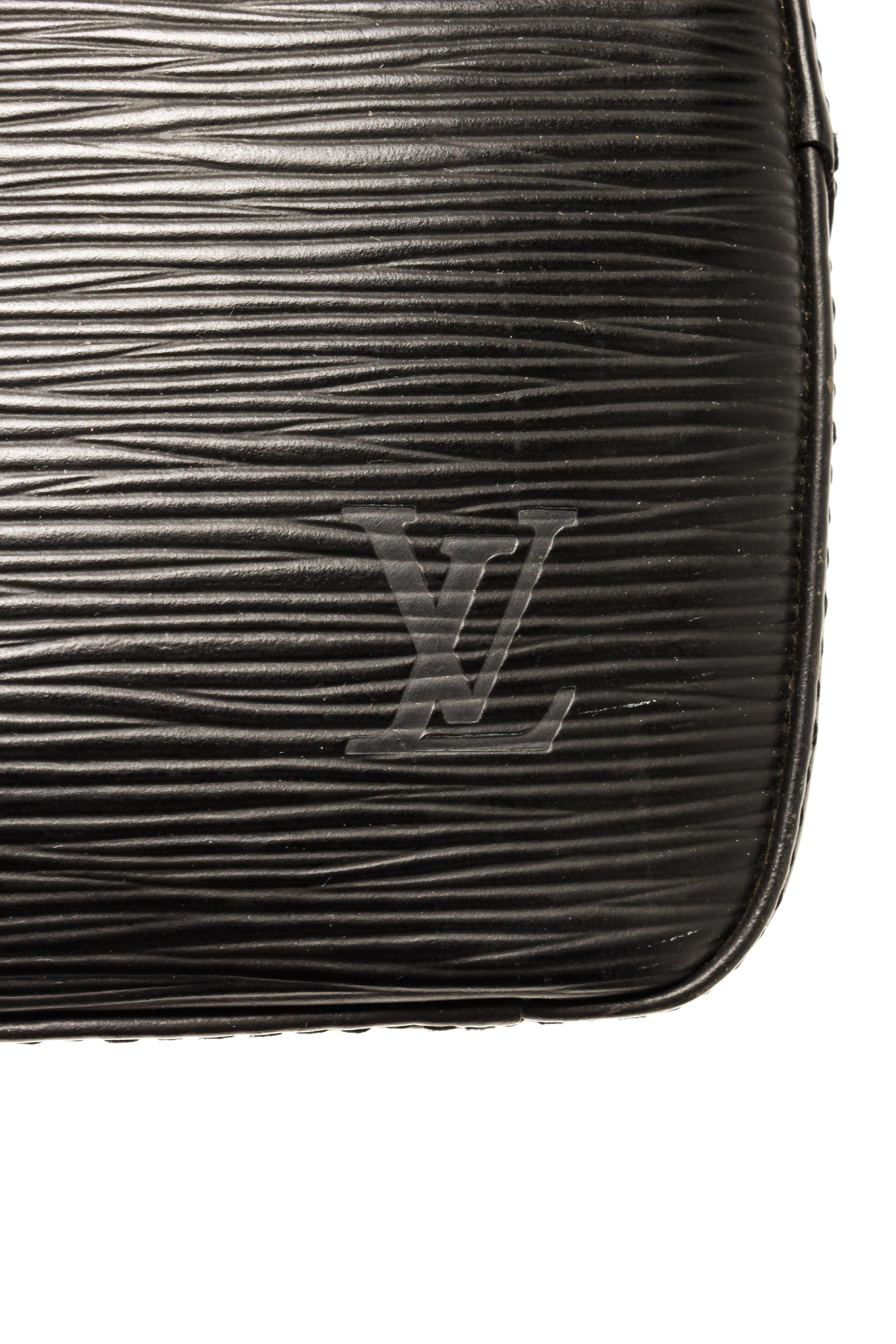 Louis Vuitton Black Epi Leather Pont Neuf Satchel Bag 2