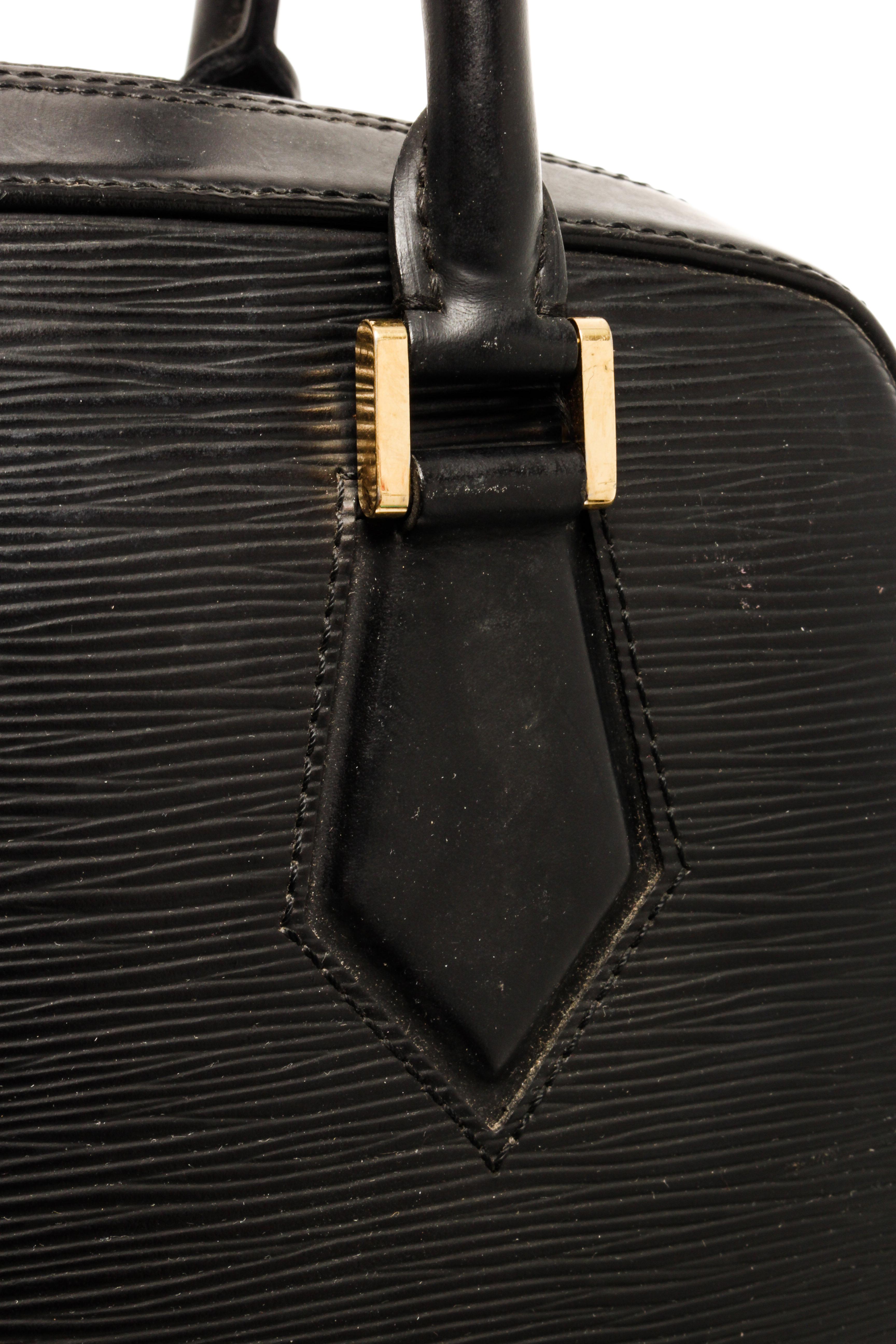 Louis Vuitton Black Epi Leather Pont Neuf Satchel Bag 3
