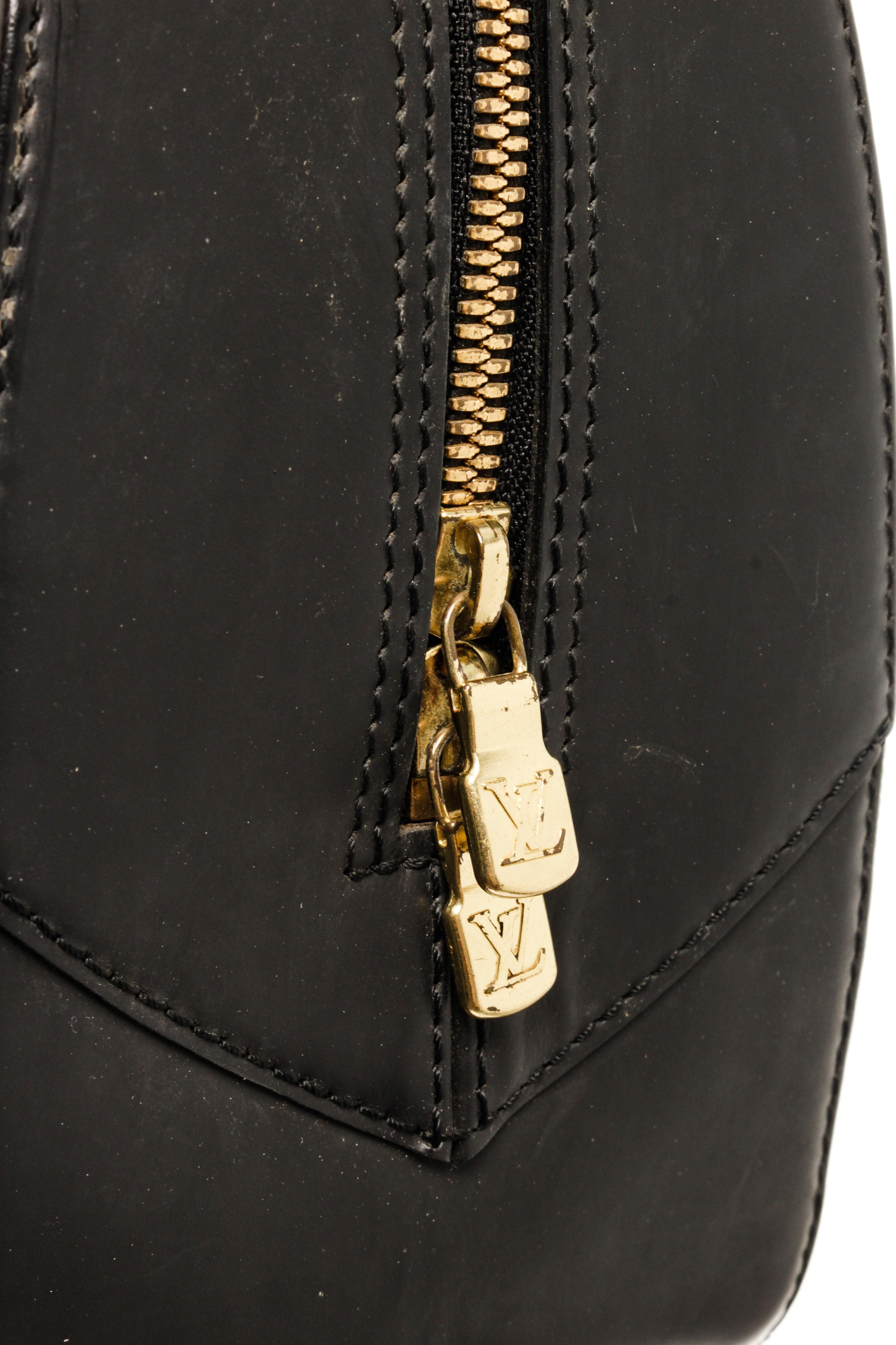Louis Vuitton Black Epi Leather Pont Neuf Satchel Bag 4