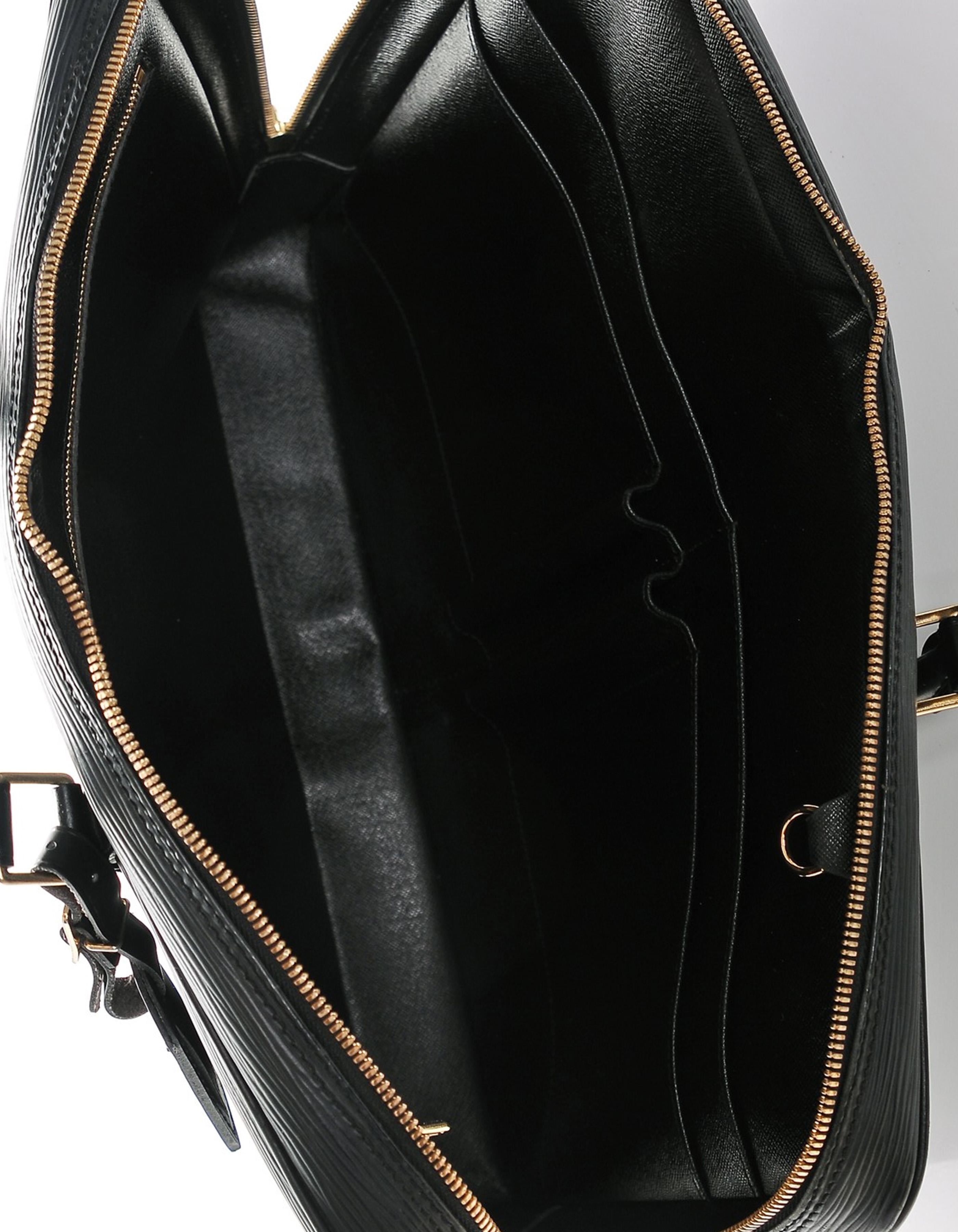 Louis Vuitton Black Epi Leather Porte-Documents Voyage Briefcase Bag rt. $2, 910 4