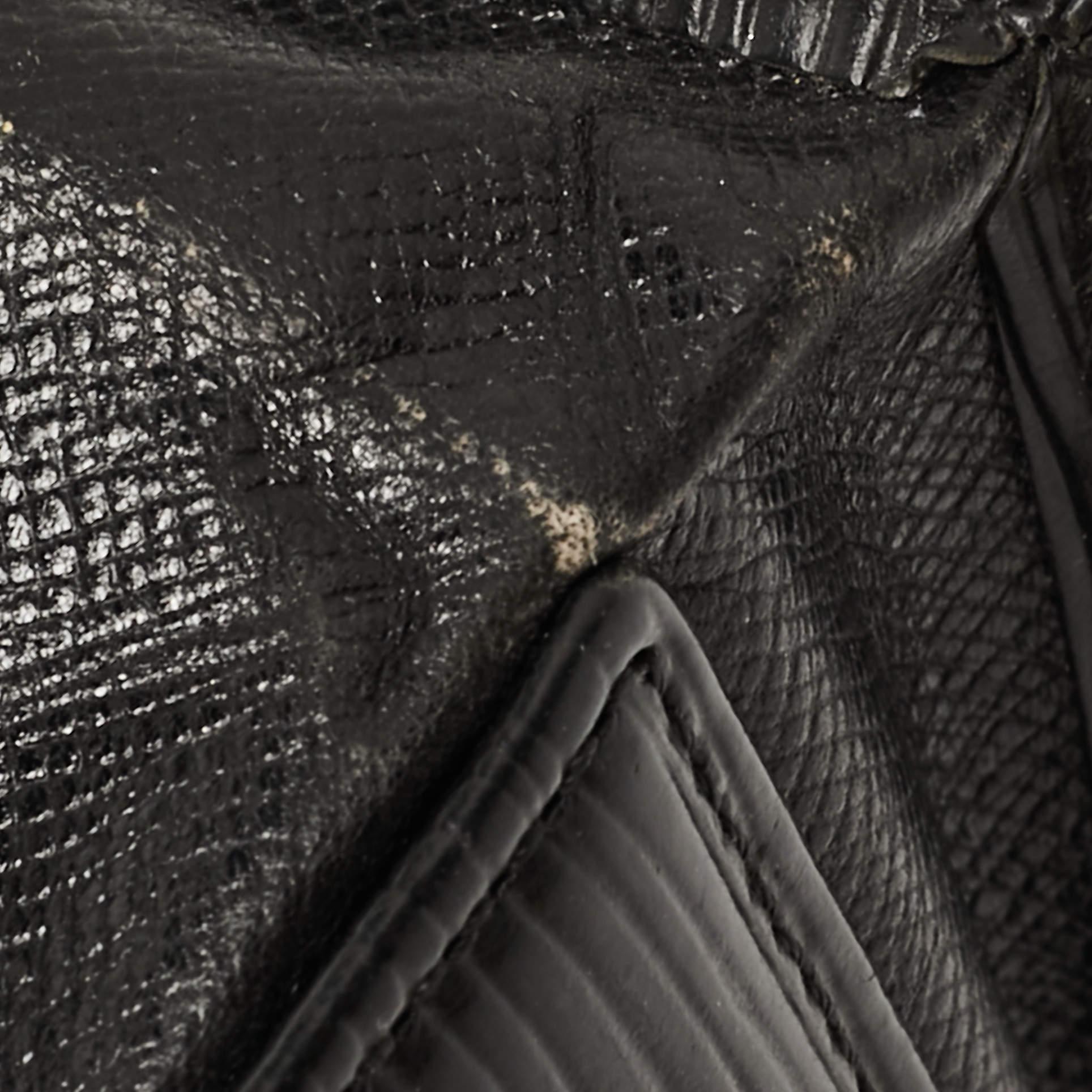 Louis Vuitton Porta-Monnaie Boite in pelle di Epi Nera in vendita 4