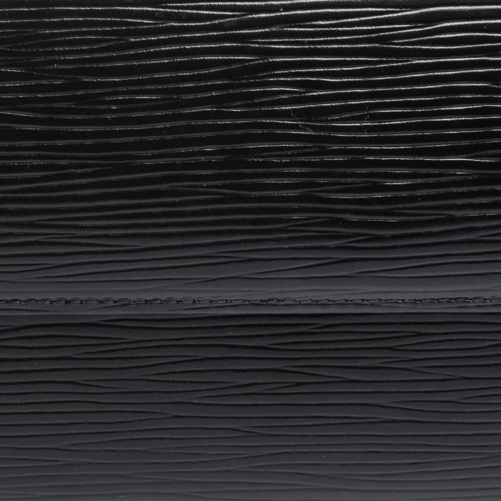 Louis Vuitton Black Epi Leather Porte Tresor International Wallet 1
