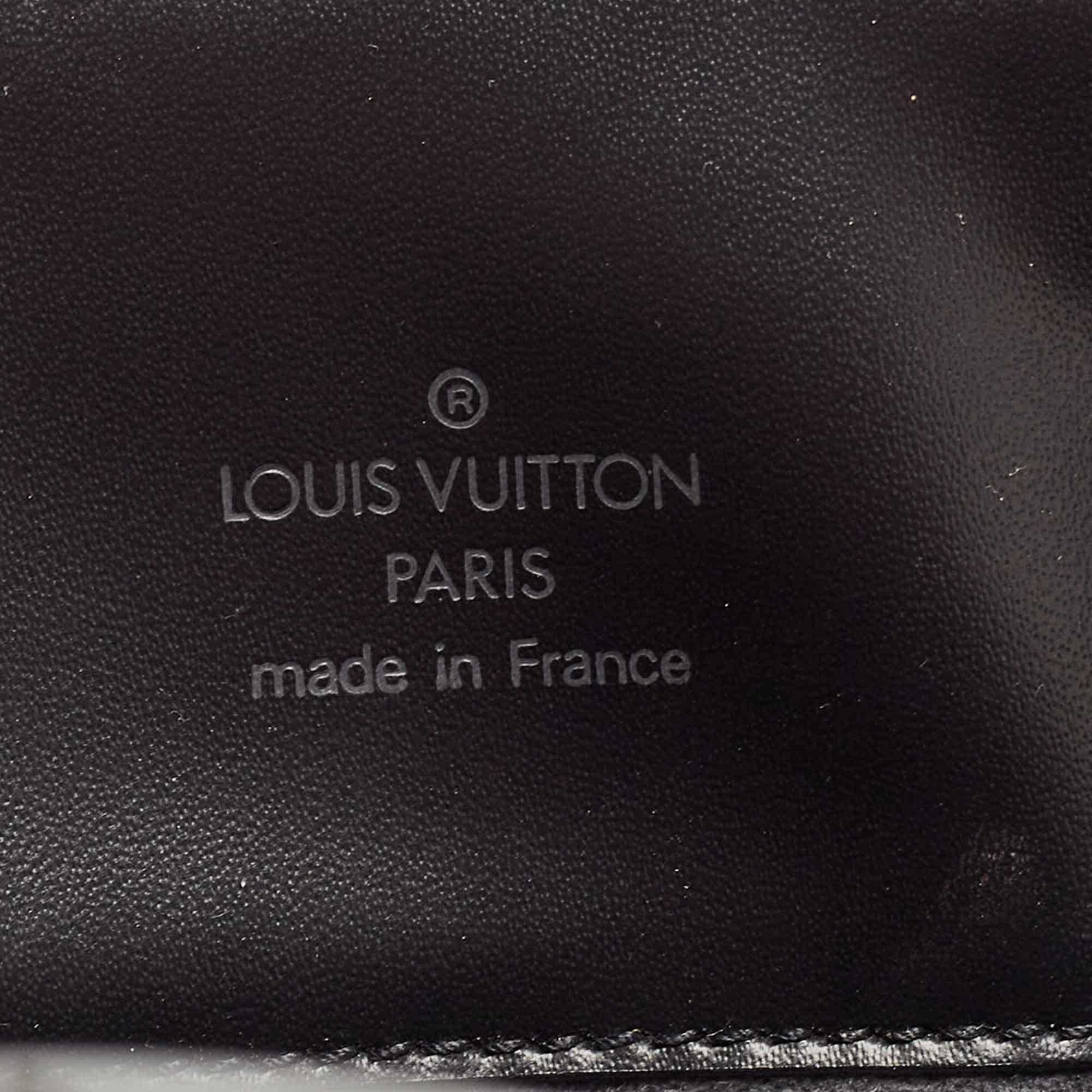 Louis Vuitton Black Epi Leather Reverie Bag 7
