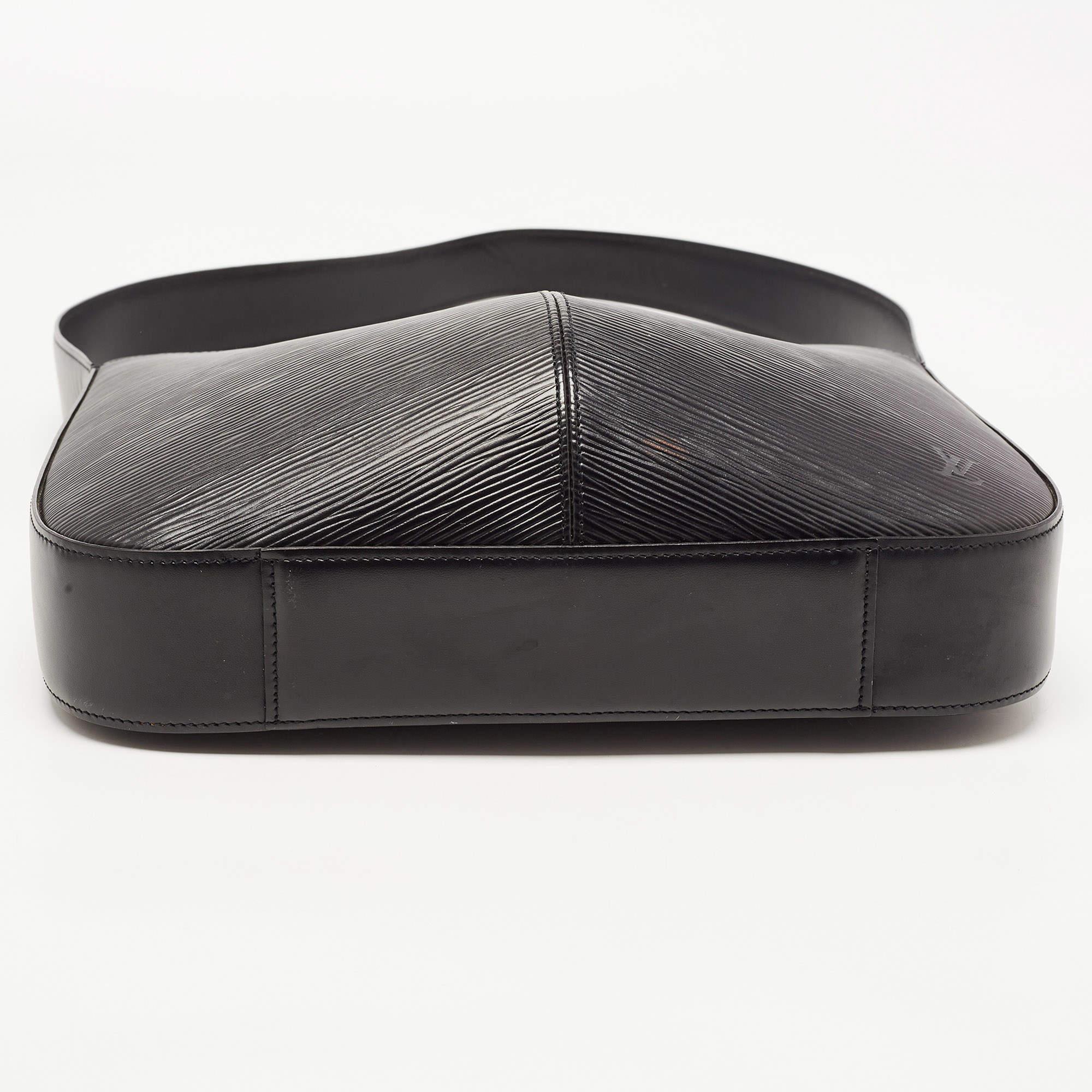 Louis Vuitton Black Epi Leather Reverie Bag 1