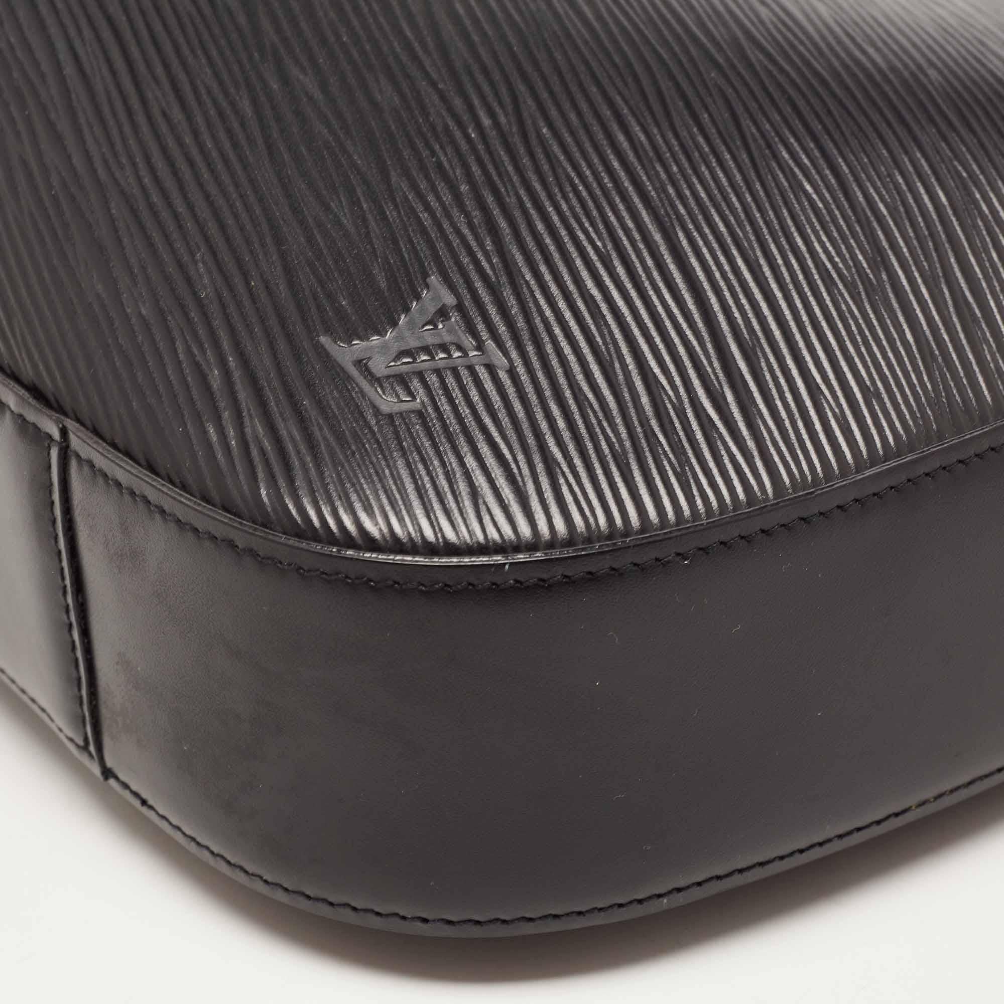 Louis Vuitton Black Epi Leather Reverie Bag 3