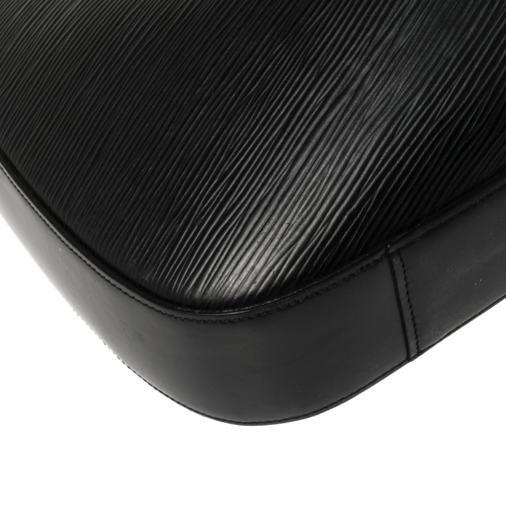 Louis Vuitton Black Epi Leather Reverie Bag 2