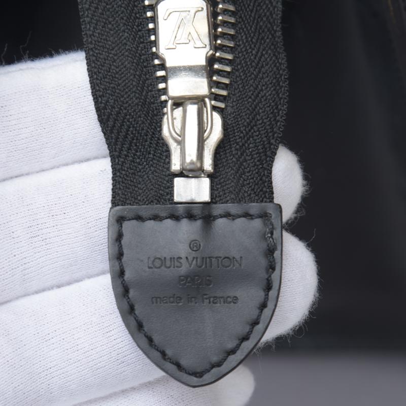 Women's Louis Vuitton Black Epi Leather Riviera Handbag