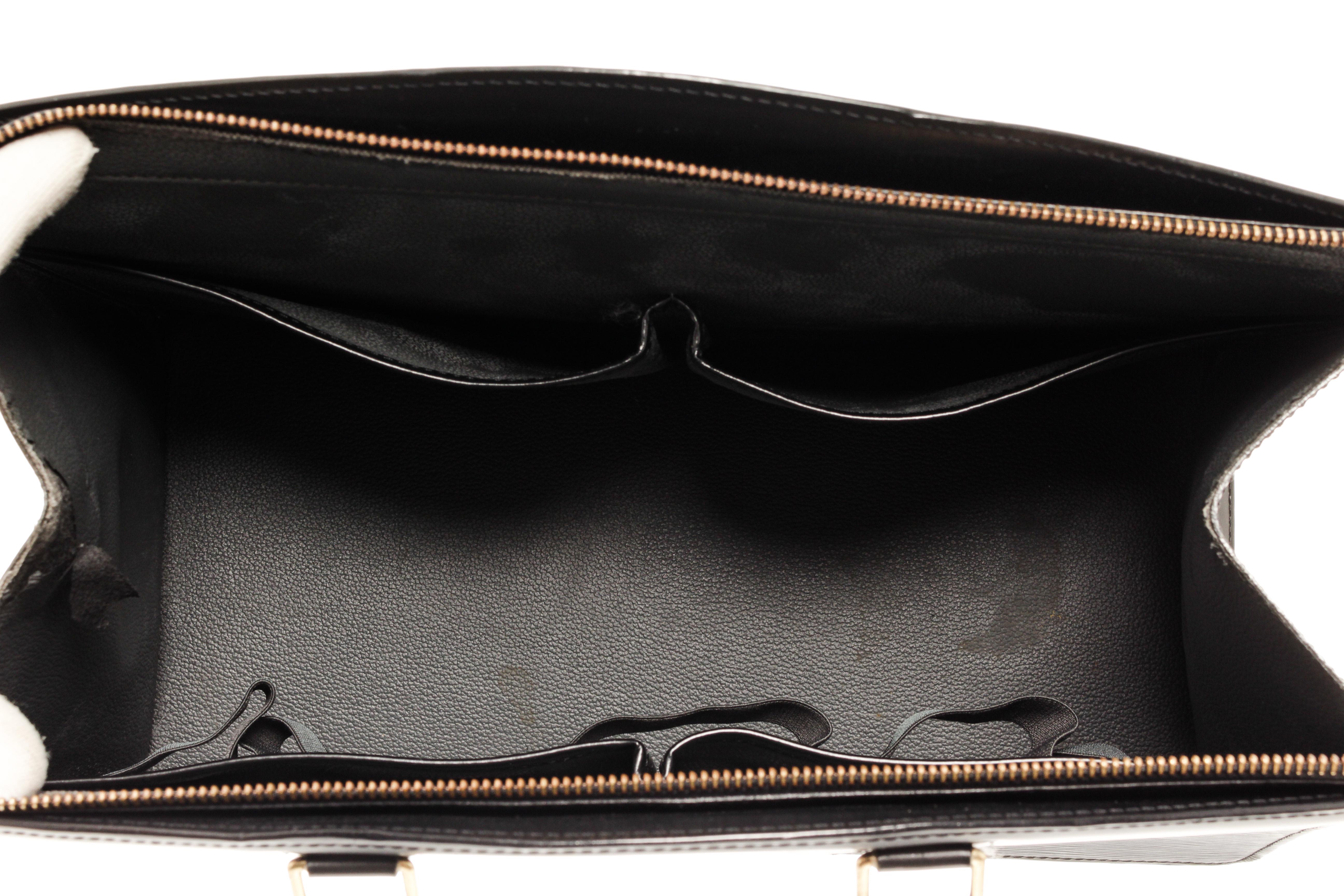 Louis Vuitton Black Epi Leather Riviera Handbag 1