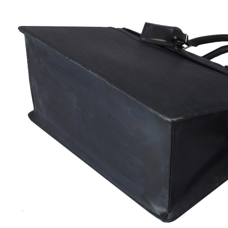 Louis Vuitton Black Epi Leather Riviera Handbag 5