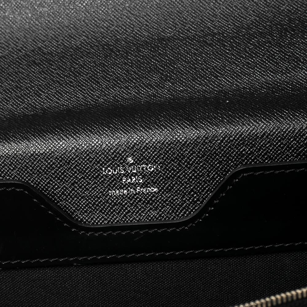 Louis Vuitton Black Epi Leather Robusto 1 Briefcase 3