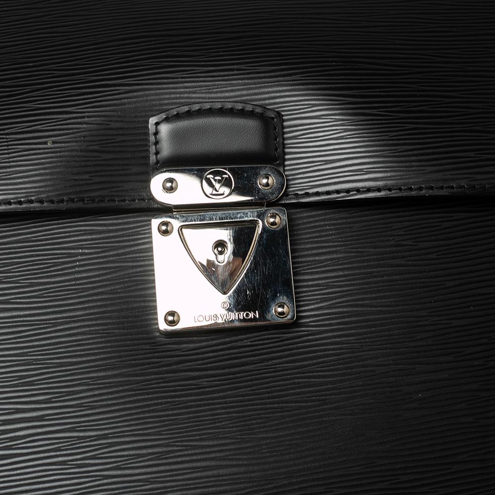 Louis Vuitton Black Epi Leather Robusto 1 Briefcase 1