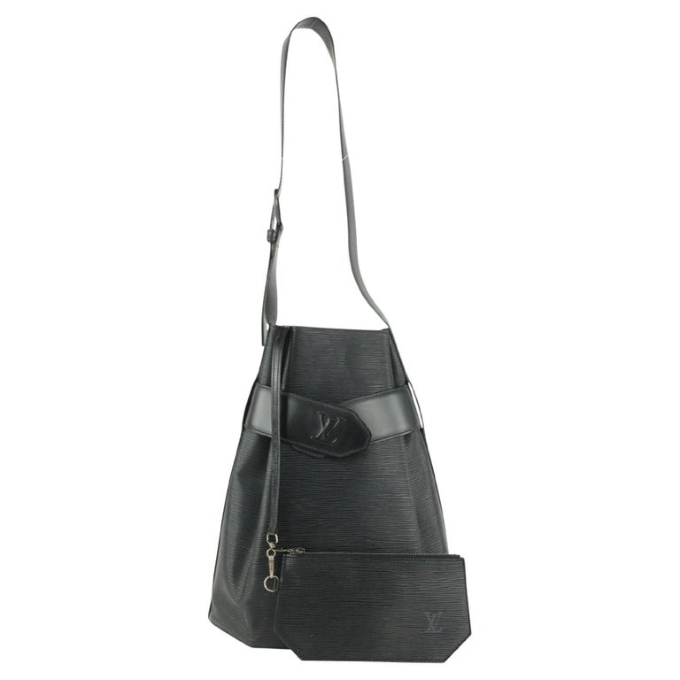 Louis Vuitton Vintage Louis Vuitton Sac Depaule GM Black Epi Leather