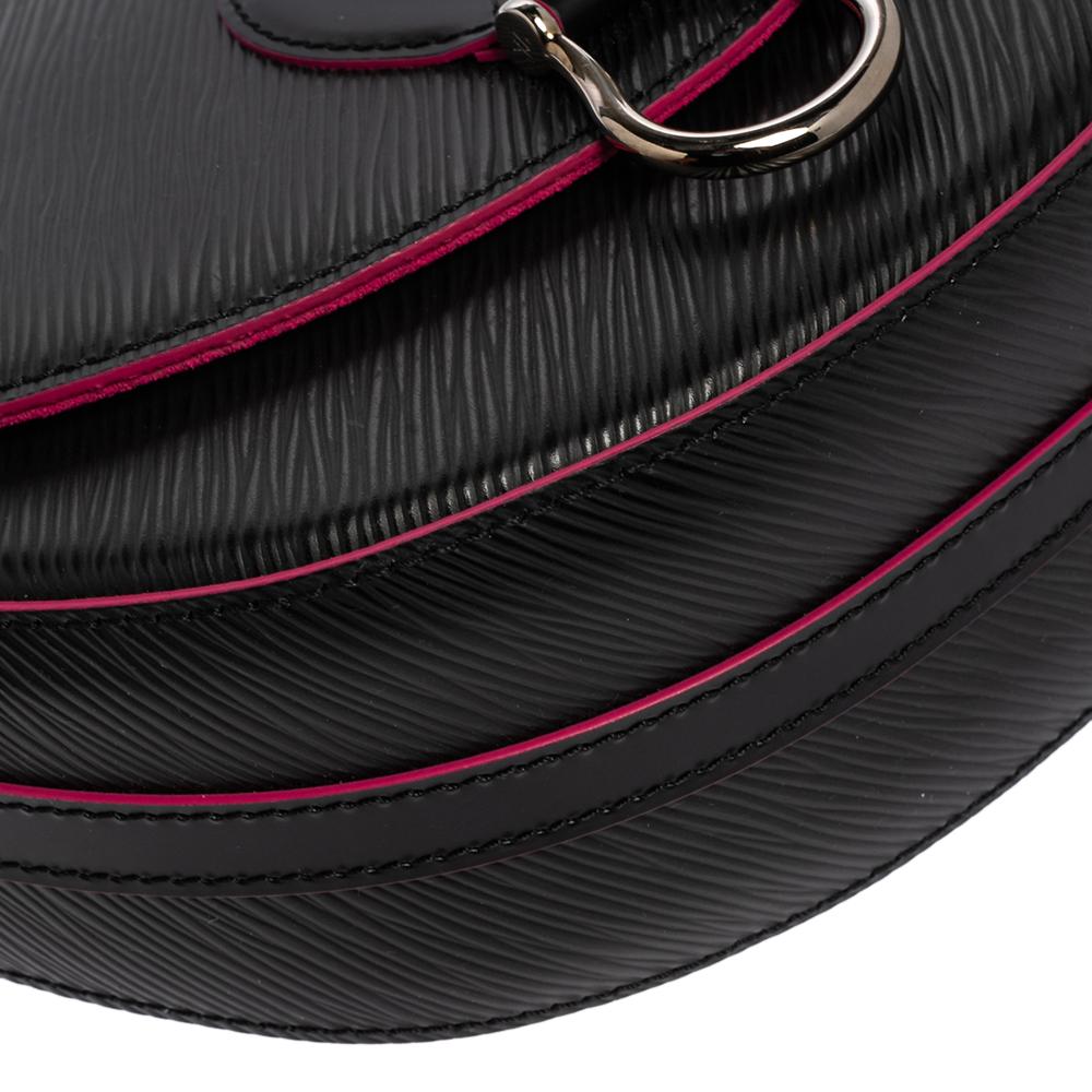 Louis Vuitton Black Epi Leather Saint Cloud Bag 7