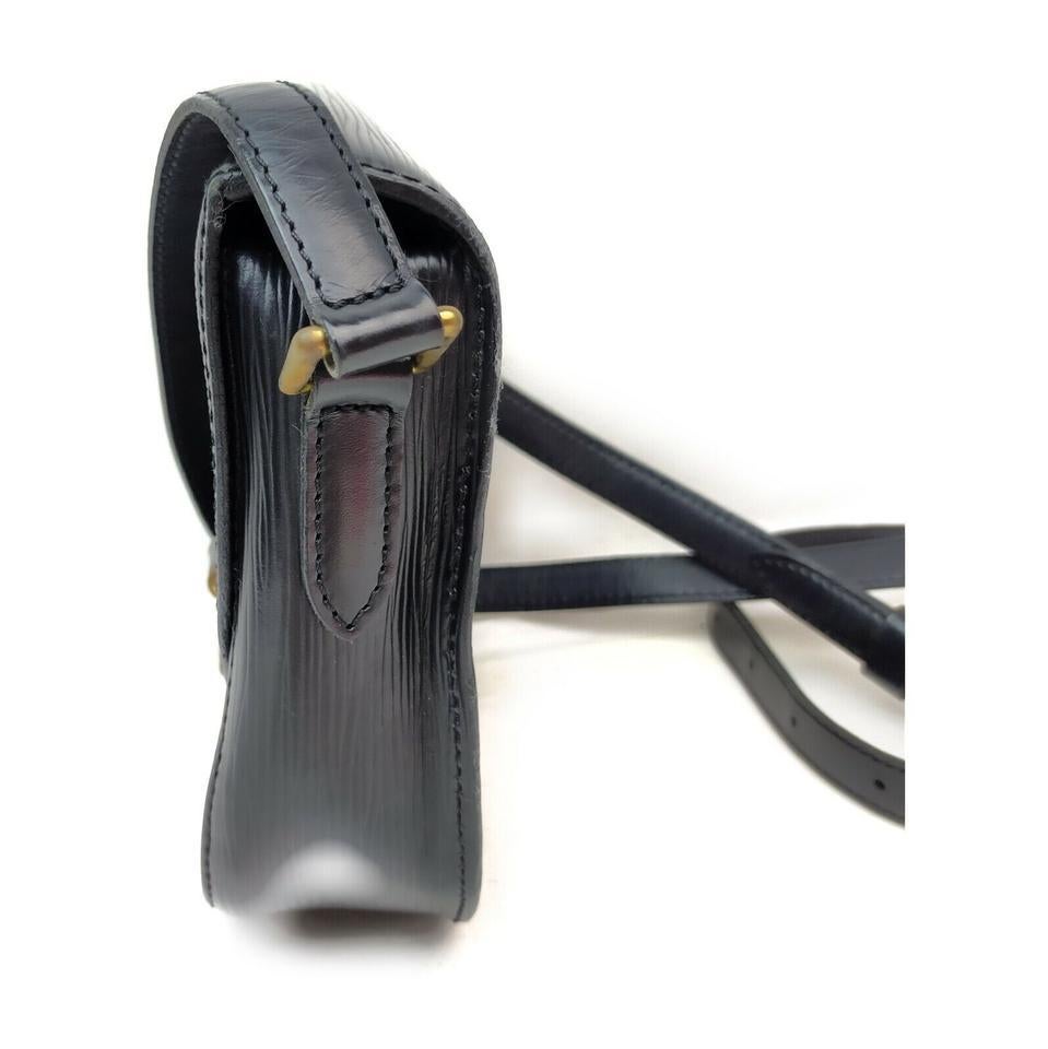 Louis Vuitton Black Epi Leather Saint Cloud Mini Crossbody Flap Bag  863279 7