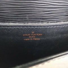 Louis Vuitton Black Epi Leather Saint Cloud Mini Crossbody Flap Bag  863279