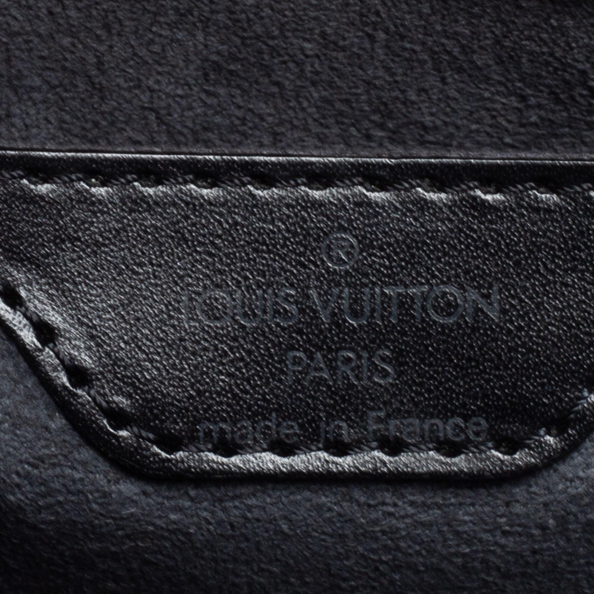 Louis Vuitton Black Epi Leather Saint Jacques PM Bag 6