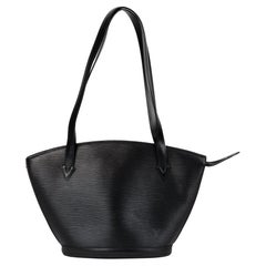 LOUIS VUITTON Schwarzes Epi-Leder Saint Jacques PM