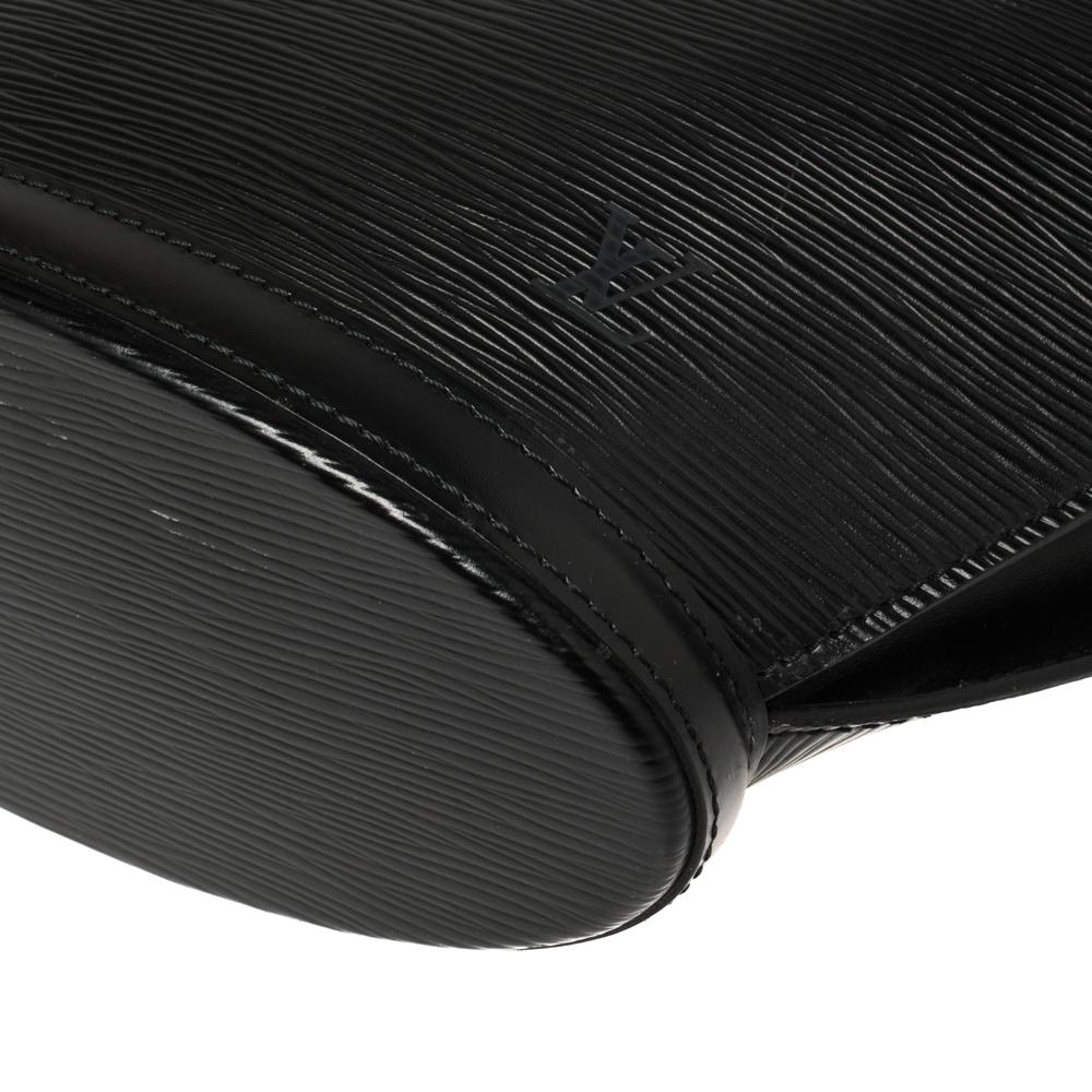 Louis Vuitton Black Epi Leather Saint Jacques Short Strap PM Bag 4