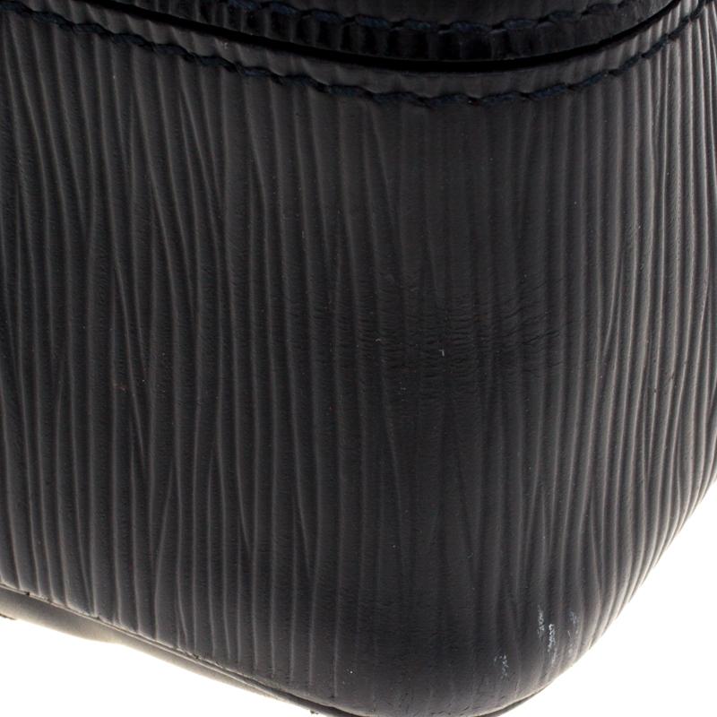 Louis Vuitton Black Epi Leather Segur MM Bag 9