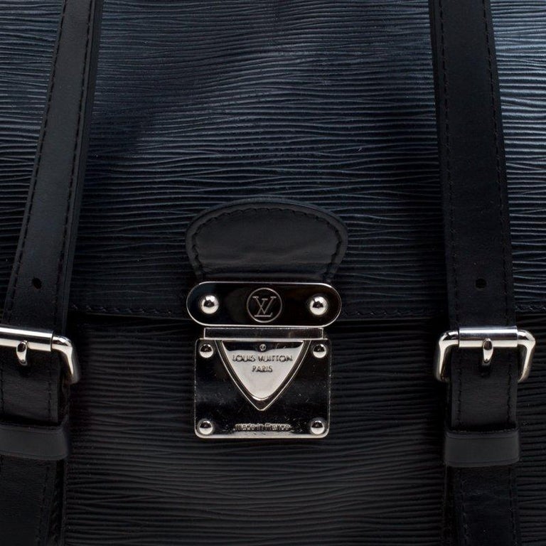 Louis Vuitton Black Epi Leather Segur Mm (Authentic Pre-Owned